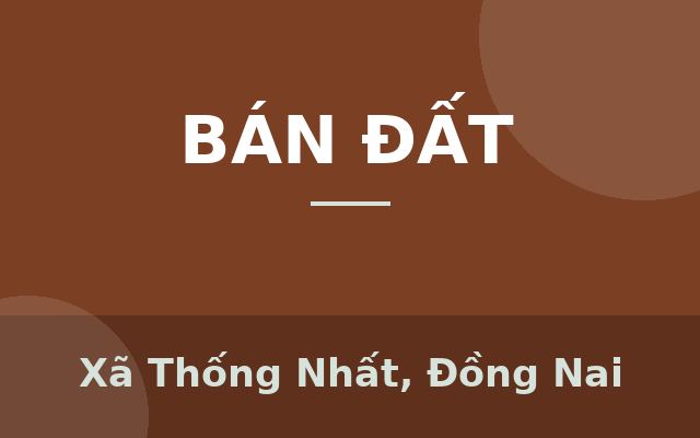 Bán lô đất đẹp d2d võ thị sáu . biên hòa giá chỉ hơn 6tyxxx, Xã Thống Nhất, Đồng Nai