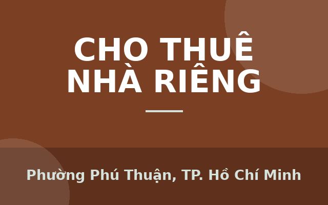 GIÁ TỐT NHẤT KHU DÂN CƯ SAVIMEX – PHÚ THUẬN, QUẬN 7 3 TẦNG – 90m² – NGAY CHỢ, Phường Phú Thuận, Thành phố Hồ Chí Minh