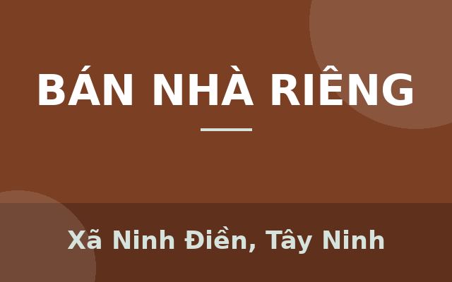 Đất Tây Ninh giá tốt, Xã Ninh Điền, Tây Ninh