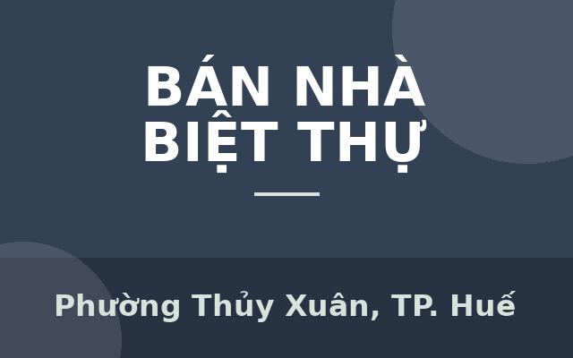 Đất khu dân cư Trần Thái Tông - vị trí cực đẹp giá tốt, Phường Thủy Xuân, Thành phố Huế