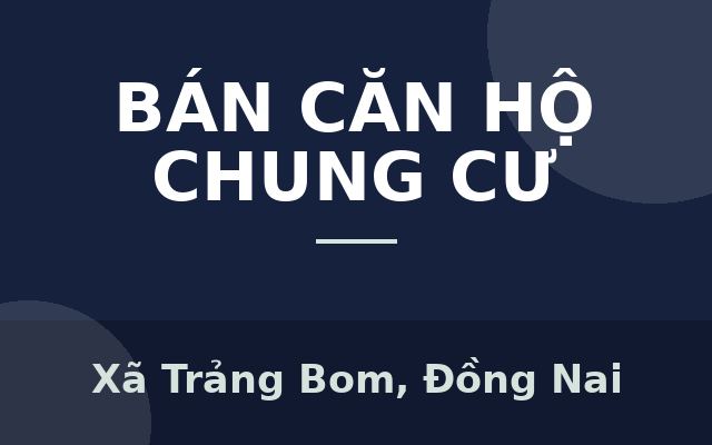 Nhà ở xã hội Trảng Bom - K-home Midtown - NOXH Chuẩn Singapore - Căn Studio 36m2, Xã Trảng Bom, Đồng Nai