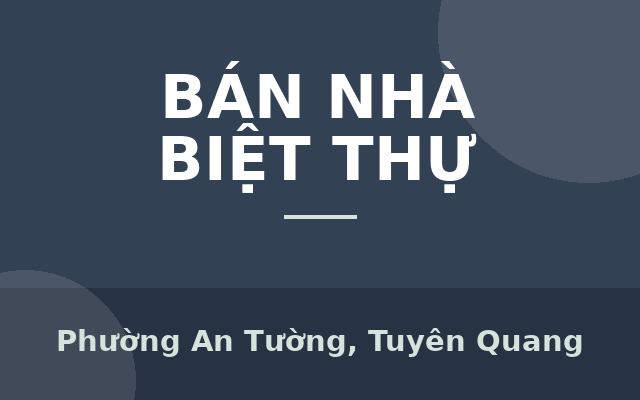 Dự án mới Times Riverside Tuyên Quang, Phường An Tường, Tuyên Quang