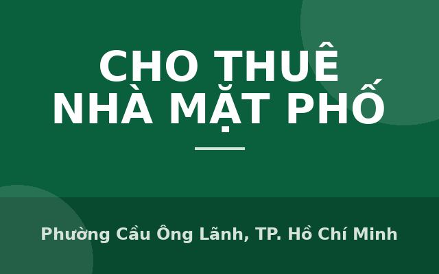 Cho Nguyên Căn Nguyễn Thái Học, Phường Cầu Ông Lãnh, Quận 1, 350M2, có sân vườn đẹp, Phường Cầu Ông Lãnh, Thành phố Hồ Chí…