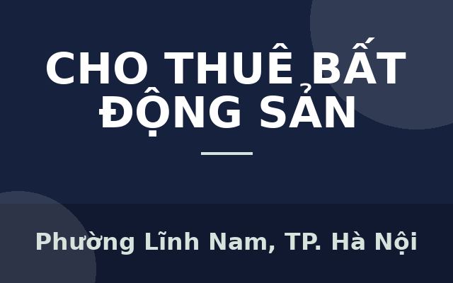 bán lô đất góc 2 mặt đường ô tô, cách hồ Hoàn kiếm 7km, Phường Lĩnh Nam, Thành phố Hà Nội