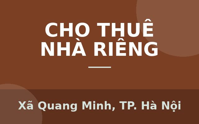 Bán nhà cấp 4, tổ 1, Quang Minh, Mê Linh, HN. Đang kinh doanh dịch vụ ăn uống., Xã Quang Minh, Thành phố Hà Nội