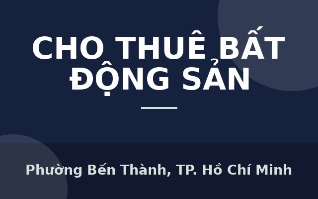 Bán dự án văn phòng TTTM tại 37 Nguyễn Trung Trực ,Phường Bến Thành,Quận 1, Phường Bến Thành, Thành phố Hồ Chí Minh