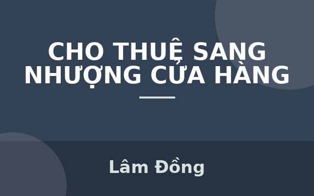 CHO THUÊ MẶT BẰNG KINH DOANH ĐƯỜNG TRẦN NHẬT DUẬT PHƯỜNG 5 THÀNH PHỐ ĐÀ LẠT TỈNH LÂM ĐỒNG, Lâm Đồng