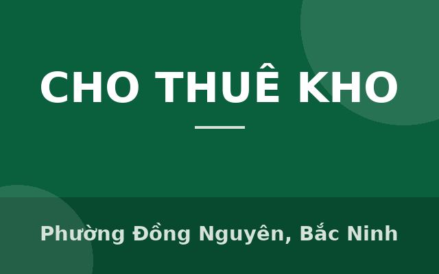 Kho xưởng, từ sơn, bắc ninh, Phường Đồng Nguyên, Bắc Ninh