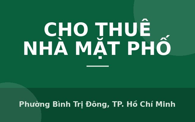 Cho Thuê Nhà Góc 2 Mặt Tiền 101-103 Lê Văn Quới, Bình Tân – DT 800m², Phường Bình Trị Đông, Thành phố Hồ Chí Minh
