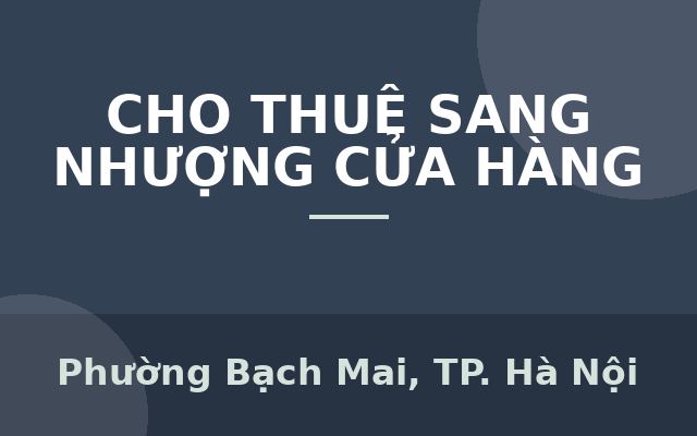 Cho thuê MBKD, Cửa Hàng, Phòng Khám... DT 150m2 mặt tiền 10m Phố Trần Đại Nghĩa, Hai Bà Trưng, Hà Nội, Phường Bạch Mai…