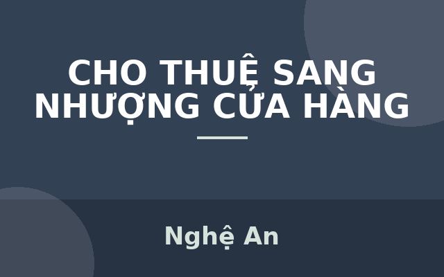 CHO THUÊ TỌA ĐỘ VÀNG KINH DOANH – MẶT TIỀN ĐẮC ĐỊA ĐƯỜNG NGUYỄN VĂN CỪ, TP. VINH, NGHỆ AN, Nghệ An