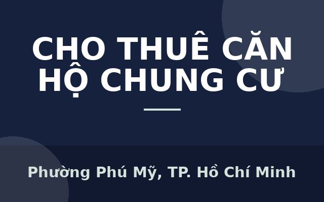 Sở hữu Căn hộ cao cấp 2PN, DT 58m2 trung tâm tp Cảng Phú Mỹ chỉ 720, Phường Phú Mỹ, Thành phố Hồ Chí Minh