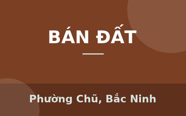 CƠ HỘI SỞ HỮU ĐẤT NỀN THỊ XÃ CHŨ- BẮC GIANG CHỈ TỪ 400-660tr!, Phường Chũ, Bắc Ninh