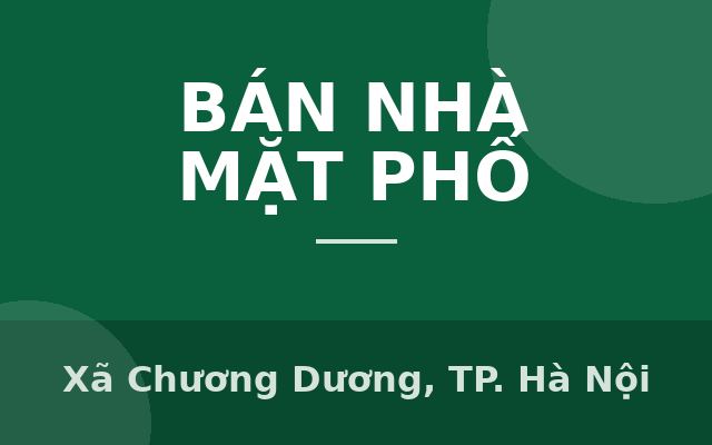 Chương Dương-Thường Tín diện tích 55 mét giá 1,3 tỷ sát đường 32 mét đang mở, Xã Chương Dương, Thành phố Hà Nội