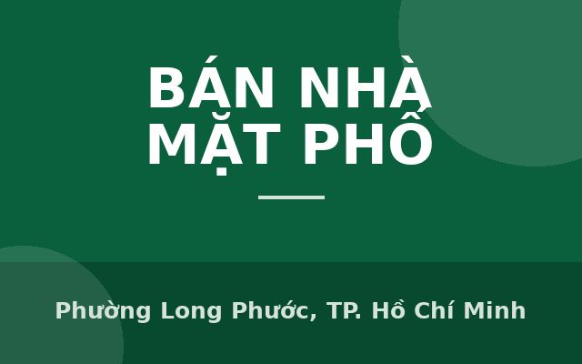 Hot Hot Hot ! Cần bán gấp nhà đẹp 65m², vị trí đắc địa gần Vinhomes chỉ với 2,7 tỷ!, Phường Long Phước, Thành phố Hồ Chí Minh