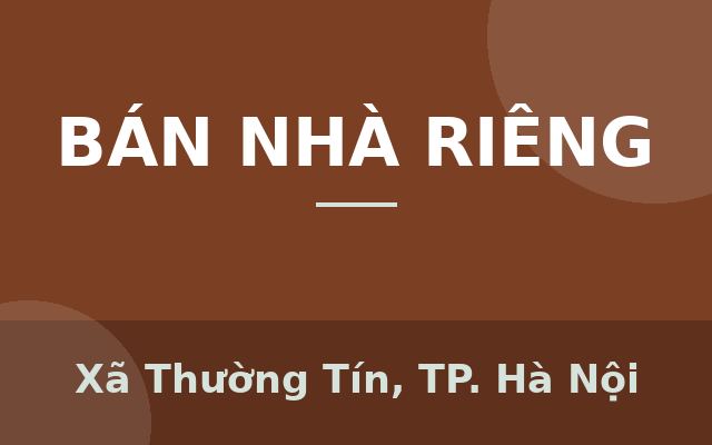 CHÍNH CHỦ CẦN BÁN NHÀ CẤP 4 TẠI MẶT PHỐ TRẦN LƯ , THƯỜNG TÍN , HÀ NỘI ( NHÀ 2 MẶT PHỐ ), Xã Thường Tín, Thành phố Hà Nội
