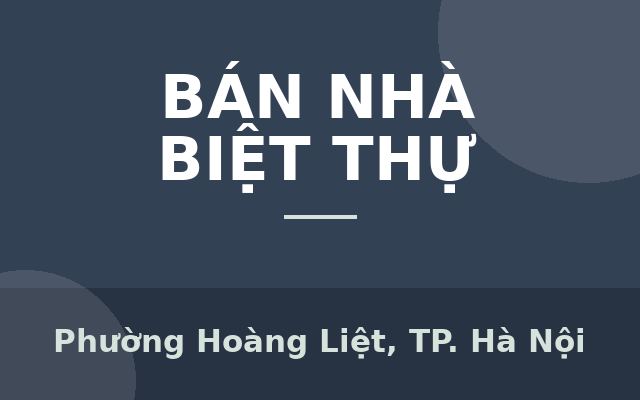Biệt thự KĐTM Pháp Vân - Hoàng Mai – Kết nối giao thông vàng. Ô tô 45 chỗ đỗ cửa, Phường Hoàng Liệt, Thành phố Hà Nội