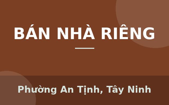 Bán Dãy Trọ 11 Phòng thu nhập 11Tr/tháng. KCN Trảng Bàng.Giá 600 Triệu, Phường An Tịnh, Tây Ninh