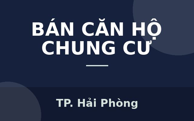 SỞ HỮU NGAY CĂN HỘ BIỂN TẠI ĐẢO NGỌC CÁT BÀ CHỈ TỪ 600 TRIỆU ĐỒNG, Thành phố Hải Phòng