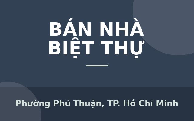 BIỆT THỰ LÔ GÓC QUẬN 7 - HUỲNH TẤN PHÁT - FULL NỘI THẤT Ý - 11 TỶ 8, Phường Phú Thuận, Thành phố Hồ Chí Minh