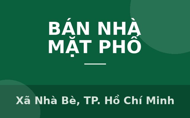 Nhà phố giá rẻ nhất khu Thesun – KDC Sài Gòn Mới, full nội thất cao cấp, Xã Nhà Bè, Thành phố Hồ Chí Minh