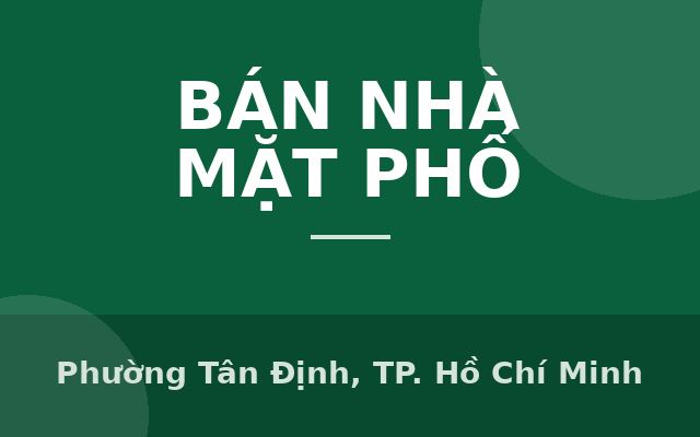 Cần bán nhà mặt tiền Trần Khánh Dư, P. Tân Định, Q.1 - 3.9m x 11.2m - 15 tỷ, Phường Tân Định, Thành phố Hồ Chí Minh