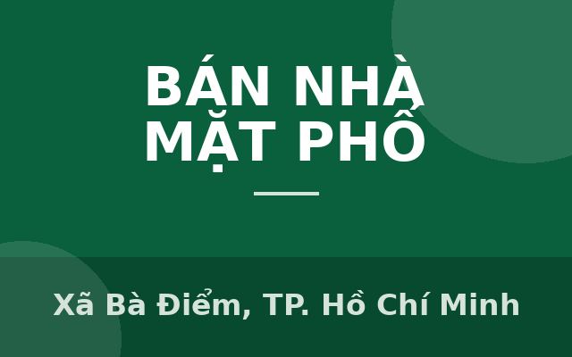 Bán nhà mặt tiền Trung Lân hạ 800tr, Bà Điểm, Hóc Môn, 120m2, cho thuê 8tr/tháng, Xã Bà Điểm, Thành phố Hồ Chí Minh