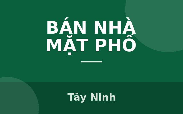 DAU TU THONG MINH, AN CU DAI HAN, Tây Ninh