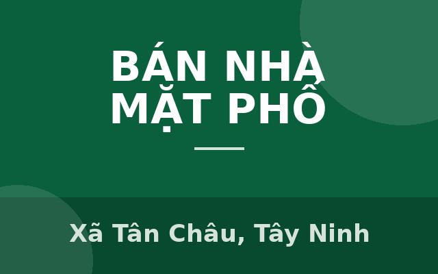 BÁN DÃY TRỌ 5 PHÒNG TẠI TÂY NINH, DT 199,8M2 SHR CHỈ 1.3TỶ. LH:0931821989., Xã Tân Châu, Tây Ninh