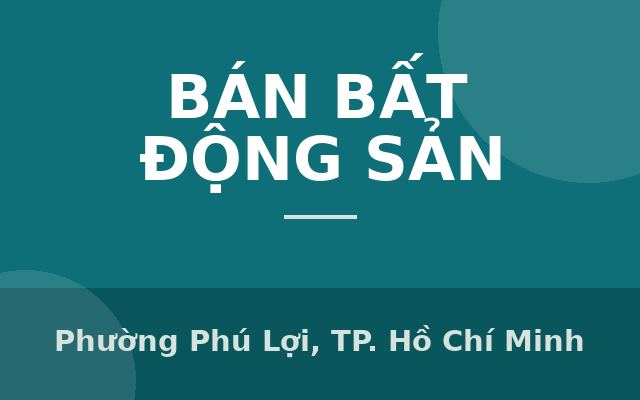 CHÍNH CHỦ BÁN DÃY NHÀ TRỌ 6 PHÒNG + 1 KIOT – NGUYỄN BÌNH, PHÚ LỢI, TP. THỦ DẦU MỘT, BÌNH DƯƠNG – GIÁ 12 TỶ, Phường Phú Lợi…
