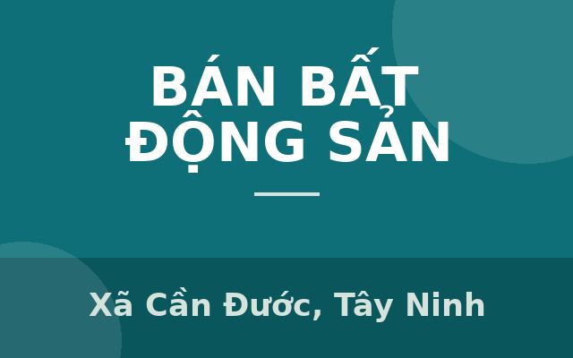 khả năng dự án – BÁN DÃY TRỌ 6 PHÒNG – ĐƯỜNG ĐINH ĐỨC THIỆN – CHỈ 1 TỶ 980 TRIỆU, Xã Cần Đước, Tây Ninh