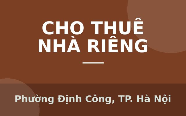 Cho thuê nhà phân lô KĐT Định Công, 75m2 x 4.5 tầng, VP cty, ôtô tránh, Phường Định Công, Thành phố Hà Nội