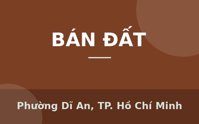BÁN ĐẤT 2 MẶT TIỀN 141.7m2 ĐƯỜNG NGUYỄN DU. PHƯỜNG DĨ AN. TP DĨ AN, Phường Dĩ An, Thành phố Hồ Chí Minh