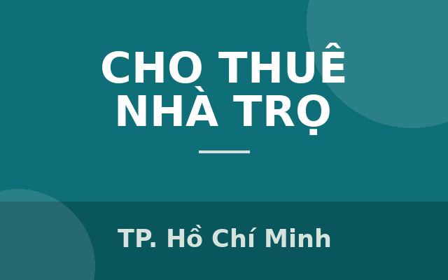 Phòng trọ Ký túc xá Thành Thái Quận 10 giá rẻ, an ninh, sạch sẽ, Thành phố Hồ Chí Minh