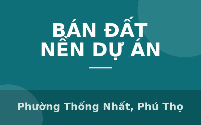 Aqua Garden – Chuẩn Sống Xanh, Mua Là Lời!, Phường Thống Nhất, Phú Thọ