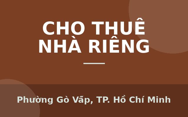 Cho Thuê Nhà GÓC 2MT 623 Quang Trung, Phường 11, Quận Gò Vấp, Phường Gò Vấp, Thành phố Hồ Chí Minh