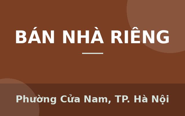 BÁN NHÀ PHỐ LÊ DUẨN KHU PHÂN LÔ, HIẾM MẶT TIỀN RỘNG 5,4M, DT 65M2, AN NINH TỐT, DÂN TRÍ CAO., Phường Cửa Nam, Thành phố Hà…