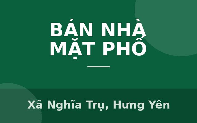 CHÀ LÀ 64M² – nhà thô 5 TẦNG - hướng Đông Nam mát mẻ – VỊ TRÍ ĐẮC ĐỊA GẦN VINMEC RESORT, Xã Nghĩa Trụ, Hưng Yên