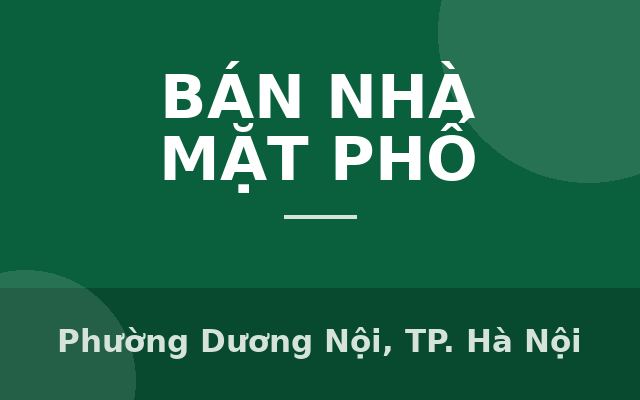 LIỀN KỀ LÊ TRỌNG TẤN - NHỈNH 13 TỶ - 50 M - PHÂN LÔ BÀN CỜ - Ô TÔ NGỦ TRONG ĐẤT, Phường Dương Nội, Thành phố Hà Nội