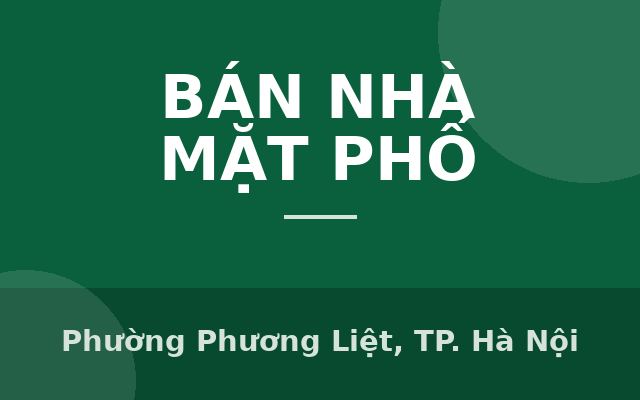 BÁN TOÀ NHÀ MẶT PHỐ NGUYỄN VĂN TRỖI, NHÀ Ở KẾT HỢP KINH DOANH, Phường Phương Liệt, Thành phố Hà Nội
