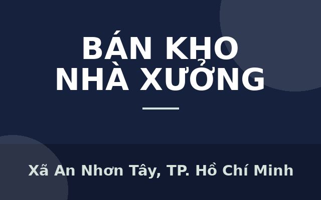 BIỆT THỰ VƯỜN MÁI THÁI MT ĐỖ ĐĂNG TUYỂN, CỦ CHI – NỘI THẤT GỖ – CHỈ 16.5 TỶ, Xã An Nhơn Tây, Thành phố Hồ Chí Minh