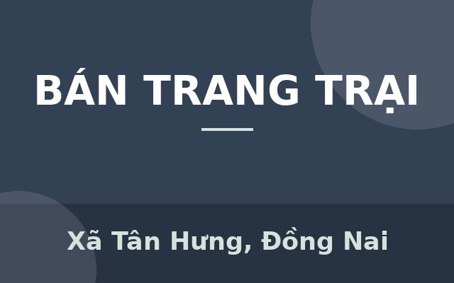 CHÍNH CHỦ CẦN TIỀN TRẢ NỢ BÁN GẤP VƯỜN TRÁI CÂY Ở ĐỒNG NAI GIÁ 200 TRIỆU, Xã Tân Hưng, Đồng Nai