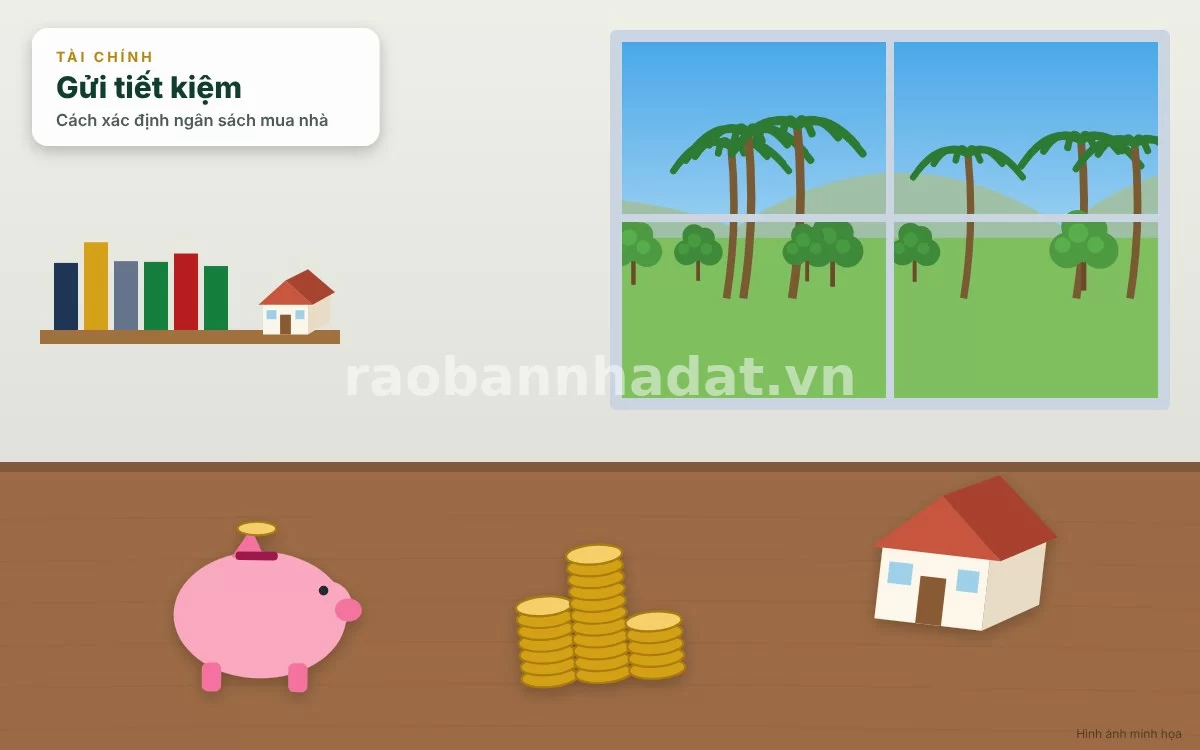Cách xác định ngân sách mua nhà hợp lý