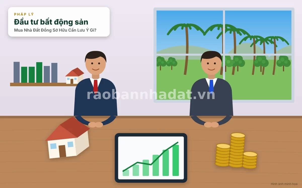 Mua Nhà Đất Đồng Sở Hữu Cần Lưu Ý Gì? Cẩm Nang Pháp Lý An Toàn Cho Người Mua