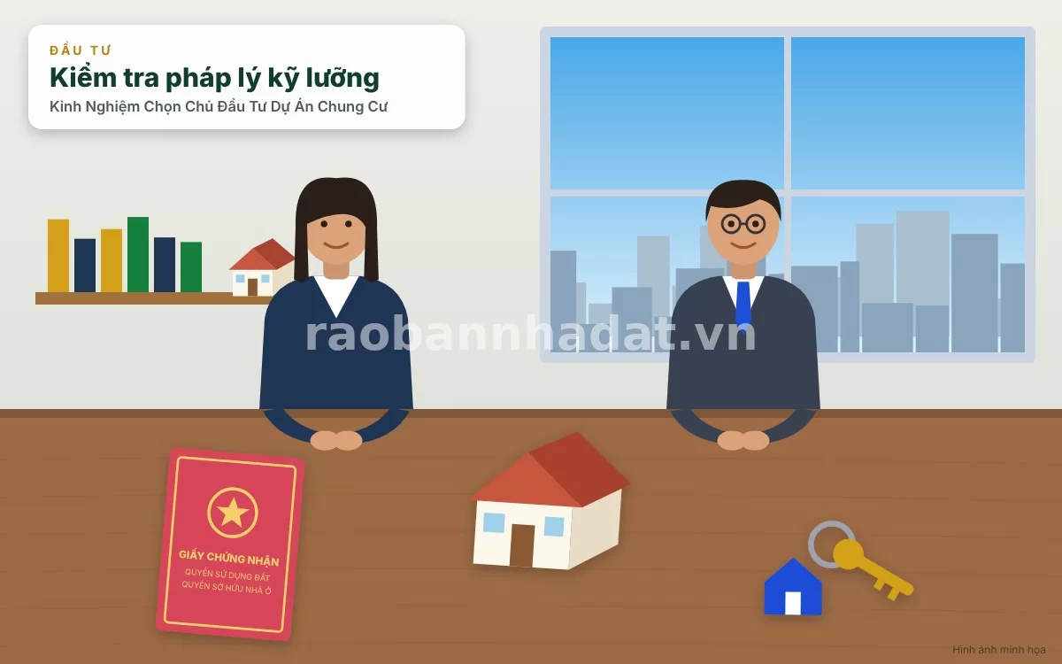 Kinh Nghiệm Chọn Chủ Đầu Tư Dự Án Chung Cư: Bí Quyết Vàng Tránh Rủi Ro, An Tâm An Cư