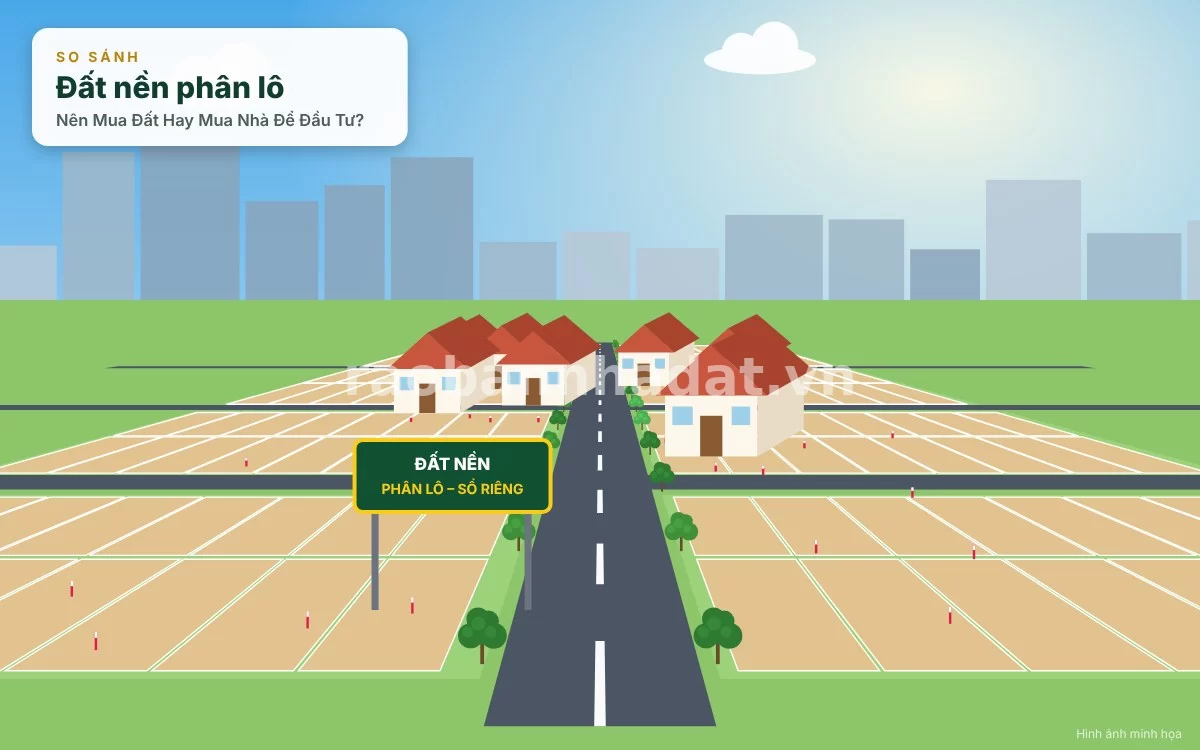 Nên Mua Đất Hay Mua Nhà Để Đầu Tư? Phân Tích Dòng Tiền, Thanh Khoản Và Lợi Nhận Tối Ưu