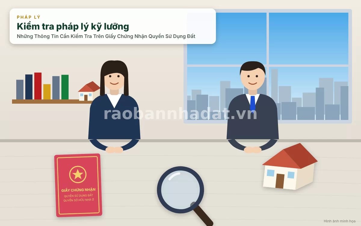 Những Thông Tin Cần Kiểm Tra Trên Giấy Chứng Nhận Quyền Sử Dụng Đất: Cẩm Nang Pháp Lý Chi Tiết Cho Người Mua