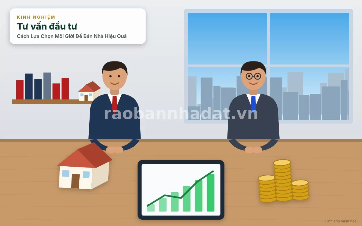 Cách Lựa Chọn Môi Giới Để Bán Nhà Hiệu Quả: Bí Quyết Chọn Đúng "Quân Sư" Chốt Deal Nhanh