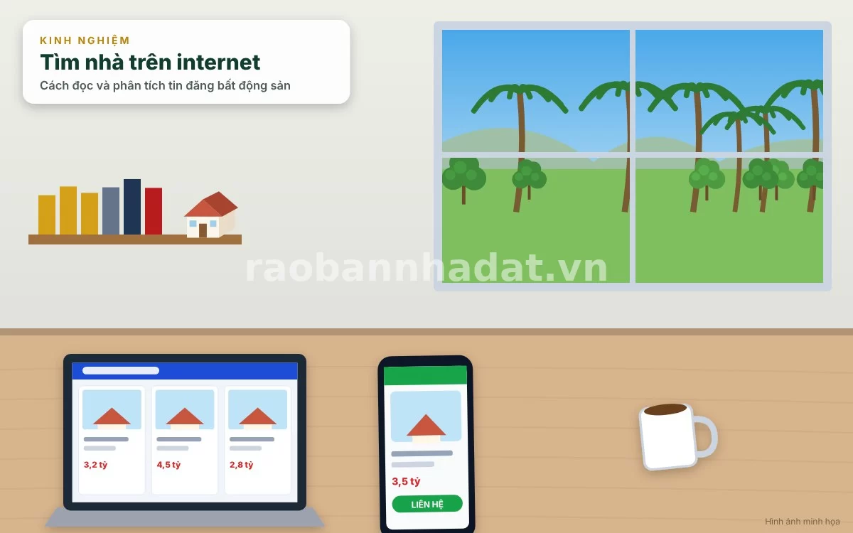 Cách đọc và phân tích tin đăng bất động sản