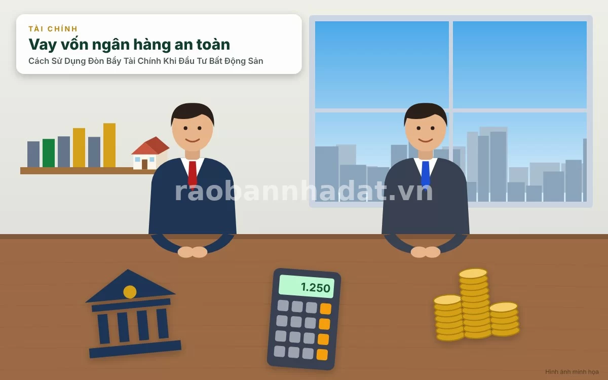 Cách Sử Dụng Đòn Bẩy Tài Chính Khi Đầu Tư Bất Động Sản: Bí Quyết Khuếch Đại Vốn An Toàn